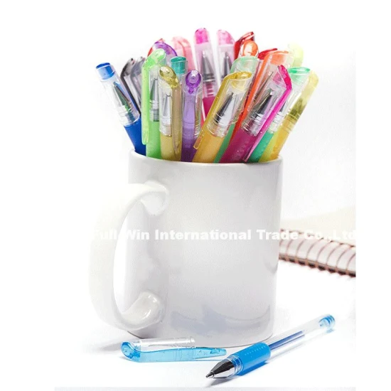 Bolígrafos de gel de 48 piezas en caja de color especial para la escuela, productos de papelería de oficina